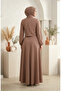 Double Suit with Double Fabric Skirt 5721-05 Milk Coffee - 6