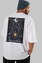 For the Love of Cats 69 Cats Printed White Oversize T-Shirt 100% Cotton Unisex Cat Lover Premium Design - 7