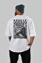 91 Cats for Cat Lovers Printed White Oversize T-Shirt 100% Cotton Unisex Cat Lover Premium Design - 4