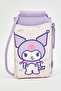 Kuromi Print Phone Crossbody Bag