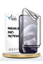 Motorola Moto G67 5G / Moto G87 5G 2026 Premium Nano Ceramic Full Glue Full Cover Matte Flexible 2 Pack Clear/Black