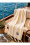 Muslin Peshtemal Premium Embroidered 100% Cotton Beach, Pool, Sea Peshtamal & Towel - 2