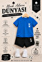 K ♠   Kmaça Printed Children's Set – T-Shirt & Shorts 2-Piece Combination |   Trendy Summer Set for Ages 1-12