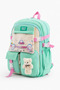 Kawaii Korean Style School Bag Set of 3 (Foil-Lined Lunch Bag + Pencil Case) 44X30X20 cm - 3
