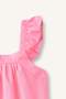 100% Cotton Sleeveless Poplin Pink Dress Baby Girl I0491A526Hs - 2