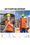 16-Foot Aluminum Grade Rod, Dual Sided, 5-Section Telescopic Leveling Rod, Aluminum Alloy Survey Rod With Bubble Level &Carrying Bag, Measurement Applicable To Construction Projects - 4