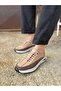 Handmade Genuine Leather Men's Casual Sneaker Shoes - 2