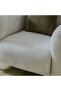 Draven 1 Seater Fabric Sofa | Armchair | Modern Design Accent Chair - Light Brown - 4