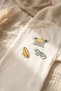 Boy's 100% Cotton Safari Themed Cream T-Shirt and Brown Shorts Set - 3-Piece Combination Including Hat - 4