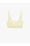 Covered U-Neck Gingham Sleeveless Sports Bra - 4