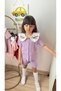 Lila Yaka Embroidered Detail Terry Shorts Set - 4