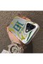 iPhone 16 Compatible Silicone Edge Hard Back Case Couple Phone Case with Neymar Pattern - 3