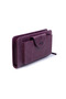 2737 Genuine Leather Wallet with Phone Compartment, Zipper, Multiple Compartments, Card Holder, Daily Use B - 2