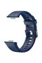 Generic For Huawei Watch Fit4 Pro/Fit4/Fit3 Silicone Sport Band for Men/Women Blue - 3