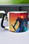 كوب سيراميك فاخر مطبوع عليه Dead Cells (قطعة واحدة) بمقبض أسود خاص V5D