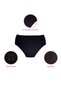 Women's Seamless Panties Laser Cut High Waist Non-Marking Plus Size Ghost Panties # Izbırakmaz 6-Pack - 3