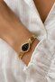 Verogin Noir Gold – Black Drop Dial Stone Framed Premium Women's Wristwatch - 2