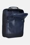 Men Brand Logo Backpack, Navy - 3