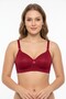 Women's C Cup Silicone Wire-Free Gathering Bra Bgl-St05414 - 2