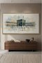 Mecca Watercolor Islamic Wall Art | Framed Canvas Print | Arabic Calligraphy Decor for Living Room, Bedroom, Office & Gift
