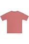Basic T-Shirt with Front Pocket for 6-9 Years Old - Pink - 2