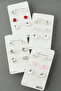 Mixed Stone Earrings 6 Pieces