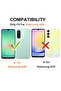 Clear Case for Samsung Galaxy A26 | Transparent TPU Soft Bumper Case | Military-Grade Shockproof - 2