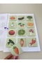 Matching Activity Book Fruits-Vegetables-Objects Themed - 3