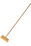 Wooden Broom, Floor Broom for Floor Cleaning, Bamboo Chenille Broom with Microfiber Bristles, Multipurpose Sweeping for Home, Office, Indoor Outdoor Use