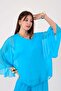 Spanish Sleeve Silk Blouse