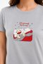 52806-26 Women's Printed Short-Sleeved Pajama Set Comfortable Fit Crew Neck Summer Home Wear - 6
