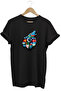 Unisex Turkish States Flag and Bozkurt Printed Regular T-Shirt - 2