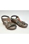 26Y241-1 Gray Women's Summer Sandals - 6