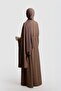 Tak Çıkar Cape Abaya Mink - 5