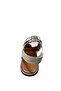Women's Flat Thin Sole Elastic Stone Detailed Sandals - 5