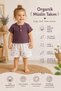 Boys Girls Baby & Kids Summer Muslin 2-Piece T-Shirt Shorts Set 100% Cotton