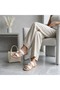 (Bianca) Buckle Detailed Daily Women's Slippers White - 2