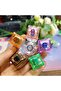 5 Key-spinning grid fidget with RGB Light Keychain, Keyboard, Clicker, Fidget Toy Stress Buster, Spinner - 3