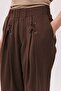 Elastic Waist Pants with Eyelet Detail - 3