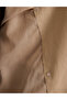 Beige Comfort Fit Trench Coat 50322529-Vr011 - 7