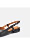 Large Size Genuine Leather Ballet Flats 41-42-43-44 Black Beige - 5