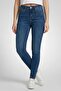 Women Skinny Fit Solid Mid Waist Stretchable Jeans, Blue