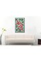 Alayra Gorgeous Flowers Madhubani Printed Canvas Paintings (Fabric, 8x12 inches, Multicolour) | | - 2