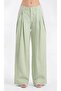 Women's Front Pleated Detailed Design Palazzo Trousers