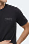 Zaid Men's Cotton Black T-Shirt - 2