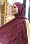 Monogram Pattern Nia Cotton Shawl - 3