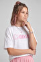 Girl's Printed Basic Cotton T-Shirt - 2