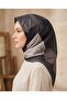 وشاح سلطان من القطن الطازج - نمط الورد الياباني - SFE026-01