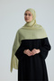 Floş Pamuk Şal / Lace of Leaves Collection- Berry Lace - 3