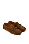 Men's Genuine Suede Tan Color Tasseled Moccasins - 4